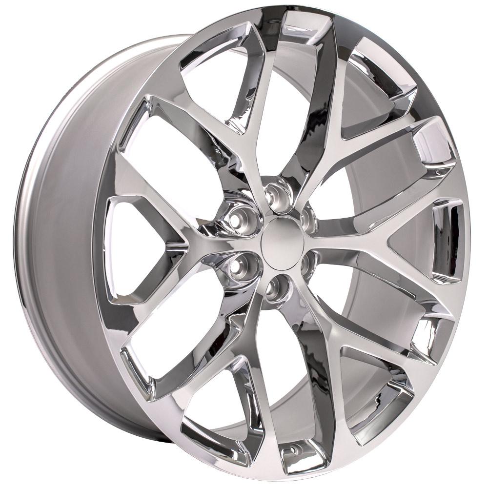 26" Replica CV98B fits Chevy Silverado Chrome