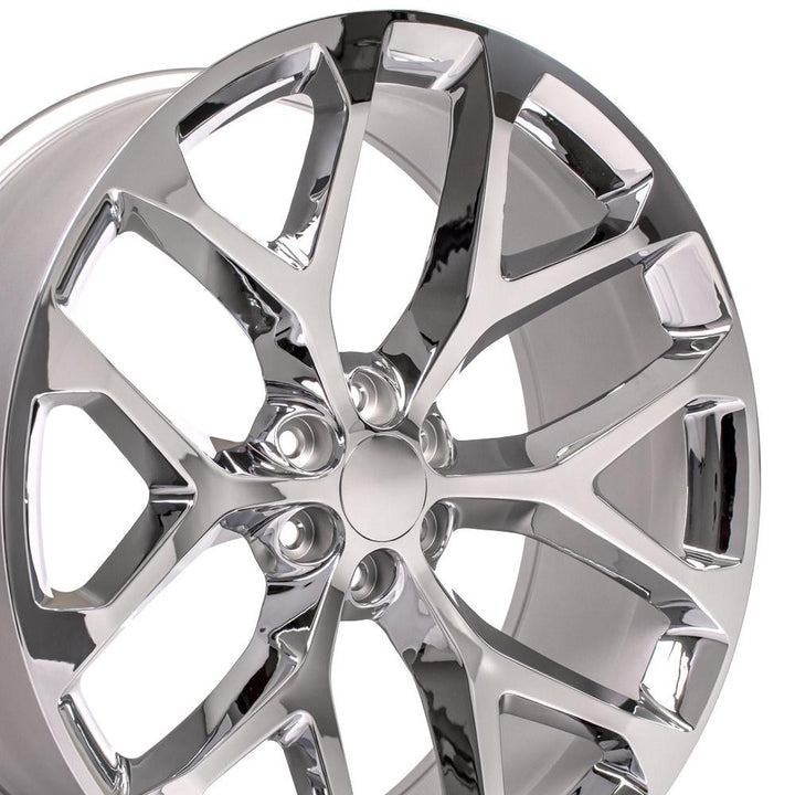 CV98 26x10 Chrome  WHEELS