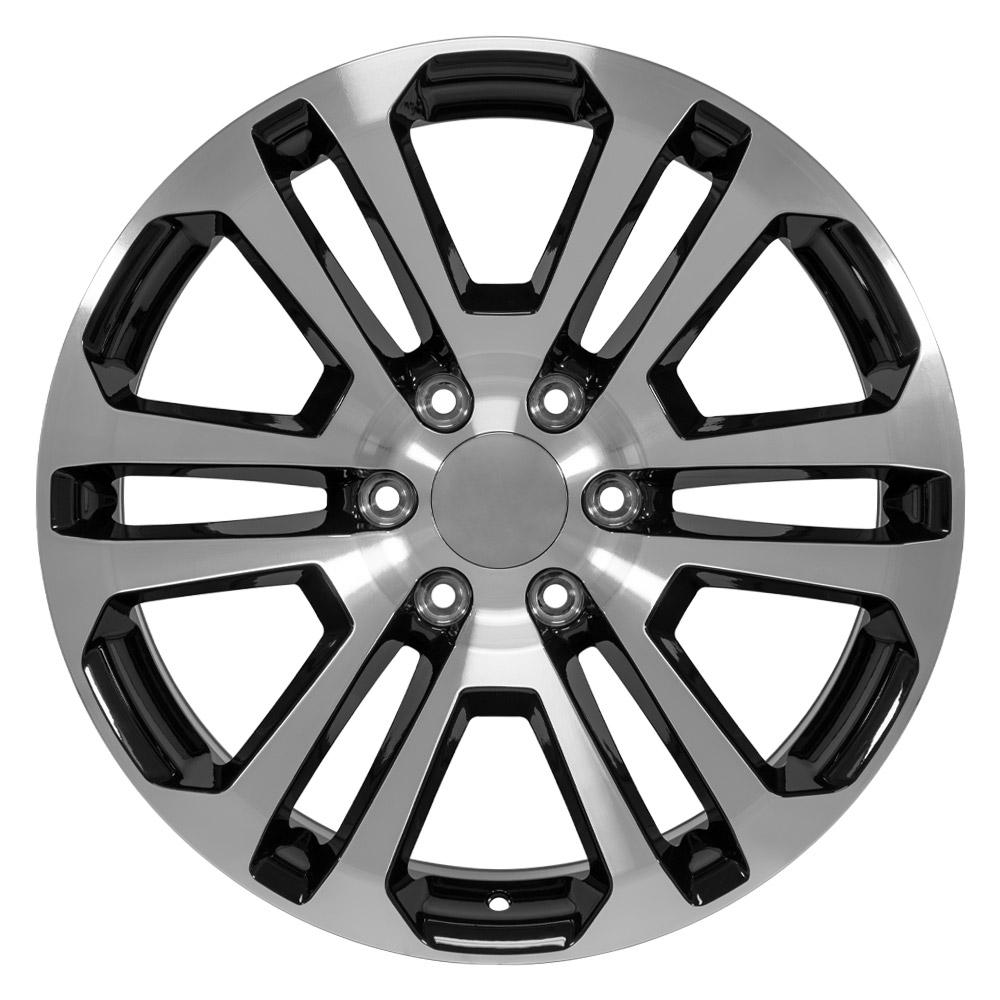 CV99 20x9 Black Machined WHEELS
