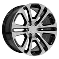 CV99 20x9 Black Machined WHEELS