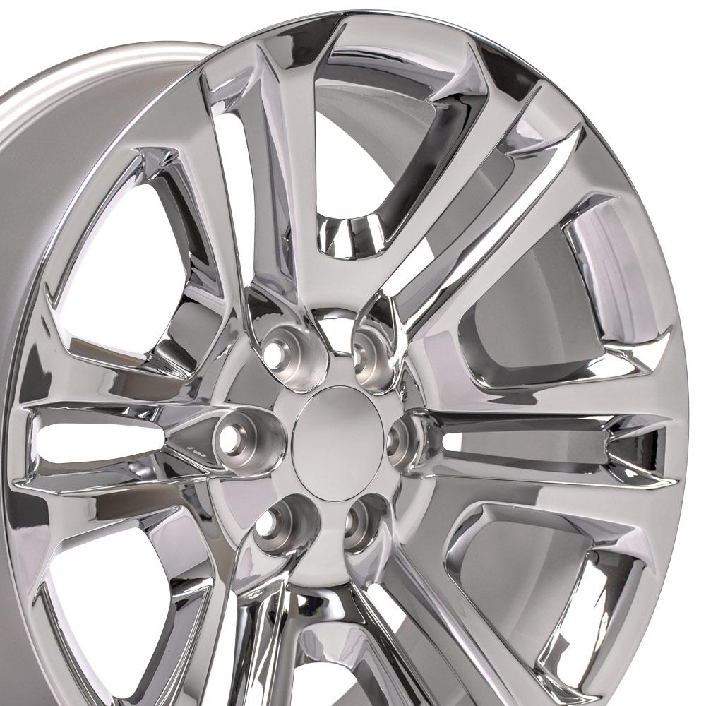 22" Replica CV99 fits GMC Sierra Chrome