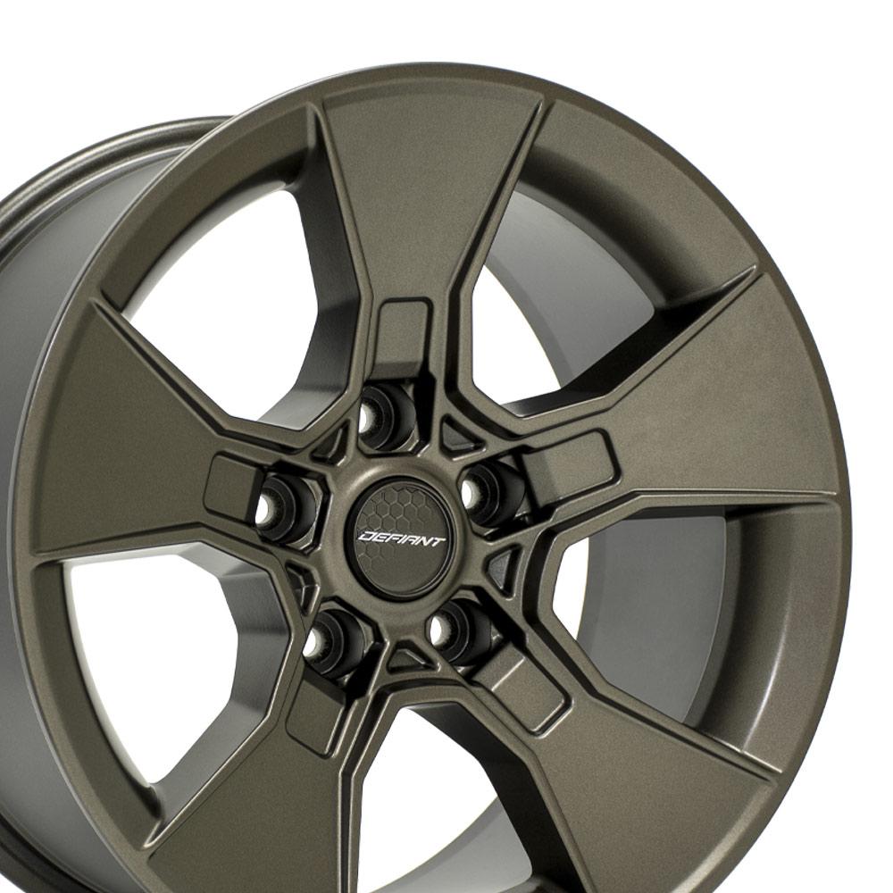 Defiant Wheel DF02 Bronze Wheel fits Jeep Wrangler, Jeep Gladiator
