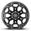 DF03 18x9 Satin Black w/ Satin Charcoal WHEELS