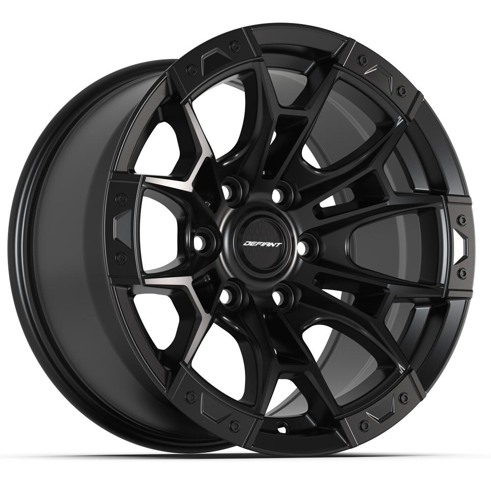 DF04 17x9 Satin Black WHEELS