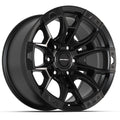 DF04 17x9 Satin Black WHEELS
