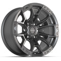 DF04 17x9 Dark Satin Charcoal WHEELS