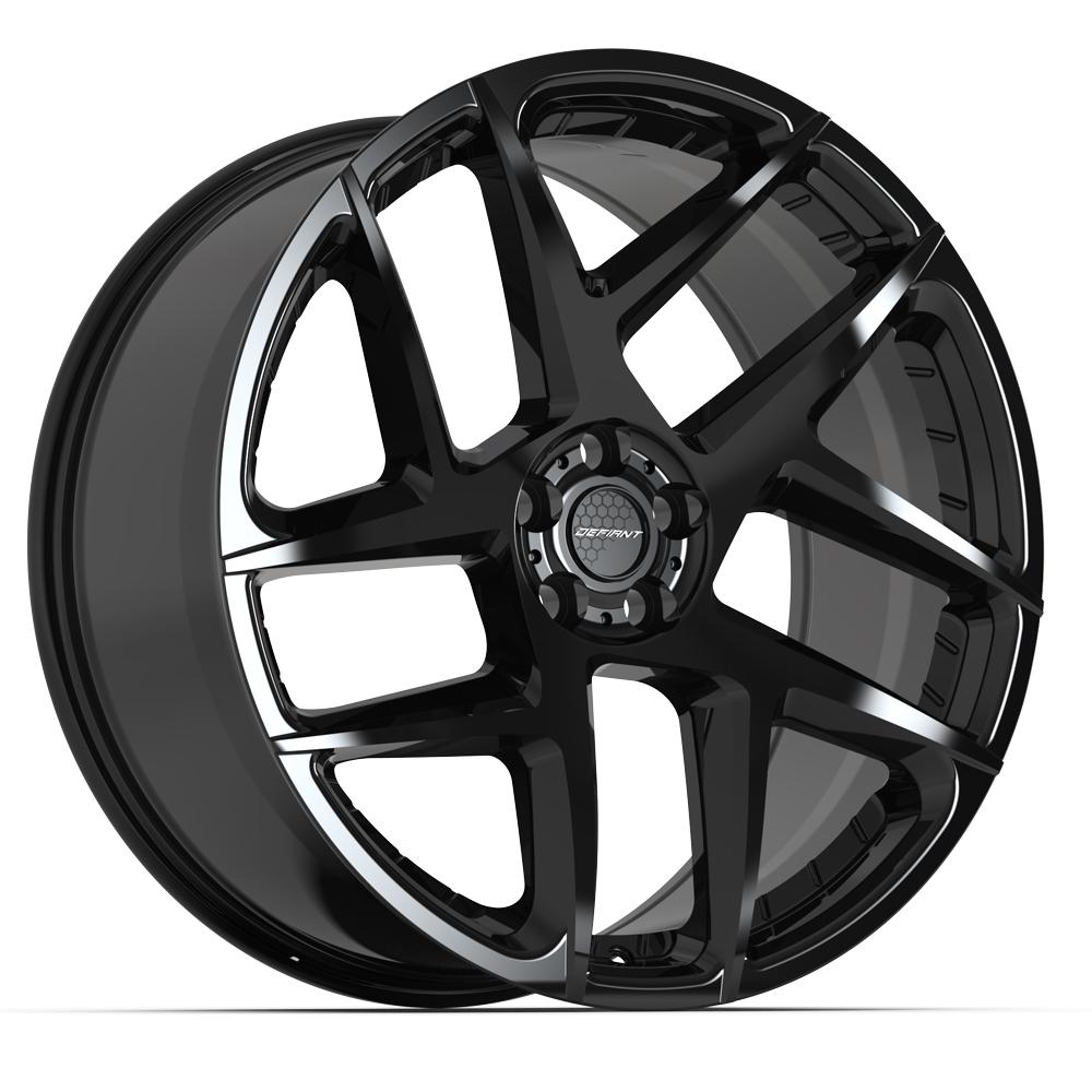 DF05 22x10 Gloss Black WHEELS