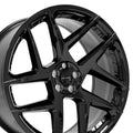 DF05 22x10 Gloss Black WHEELS