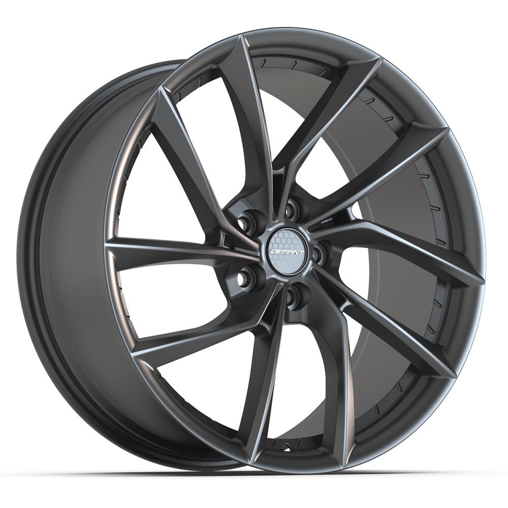 DF06 20x9 Dark Satin Charcoal WHEELS
