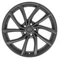 DF06 20x9 Dark Satin Charcoal WHEELS