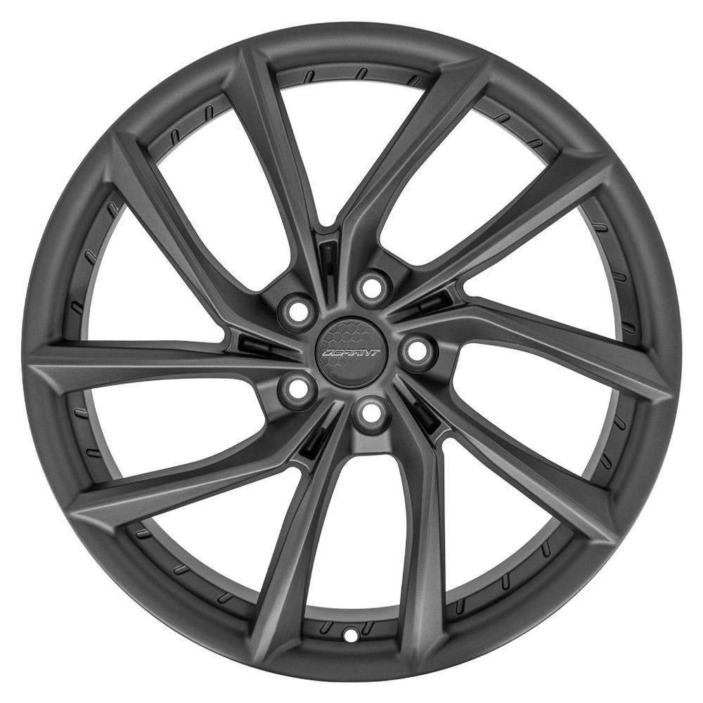 DF06 20x9 Dark Satin Charcoal WHEELS