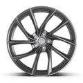 DF06 20x10 Dark Satin Charcoal WHEELS