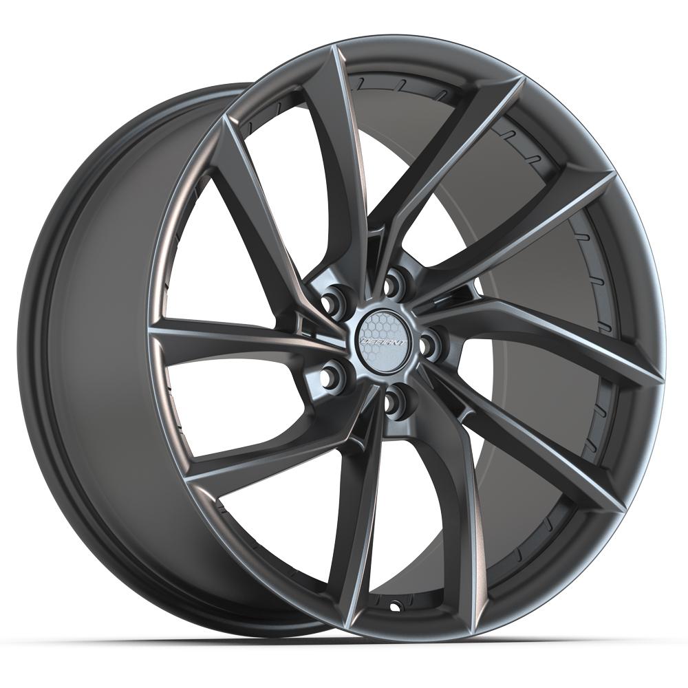 DF06 20x10 Dark Satin Charcoal WHEELS