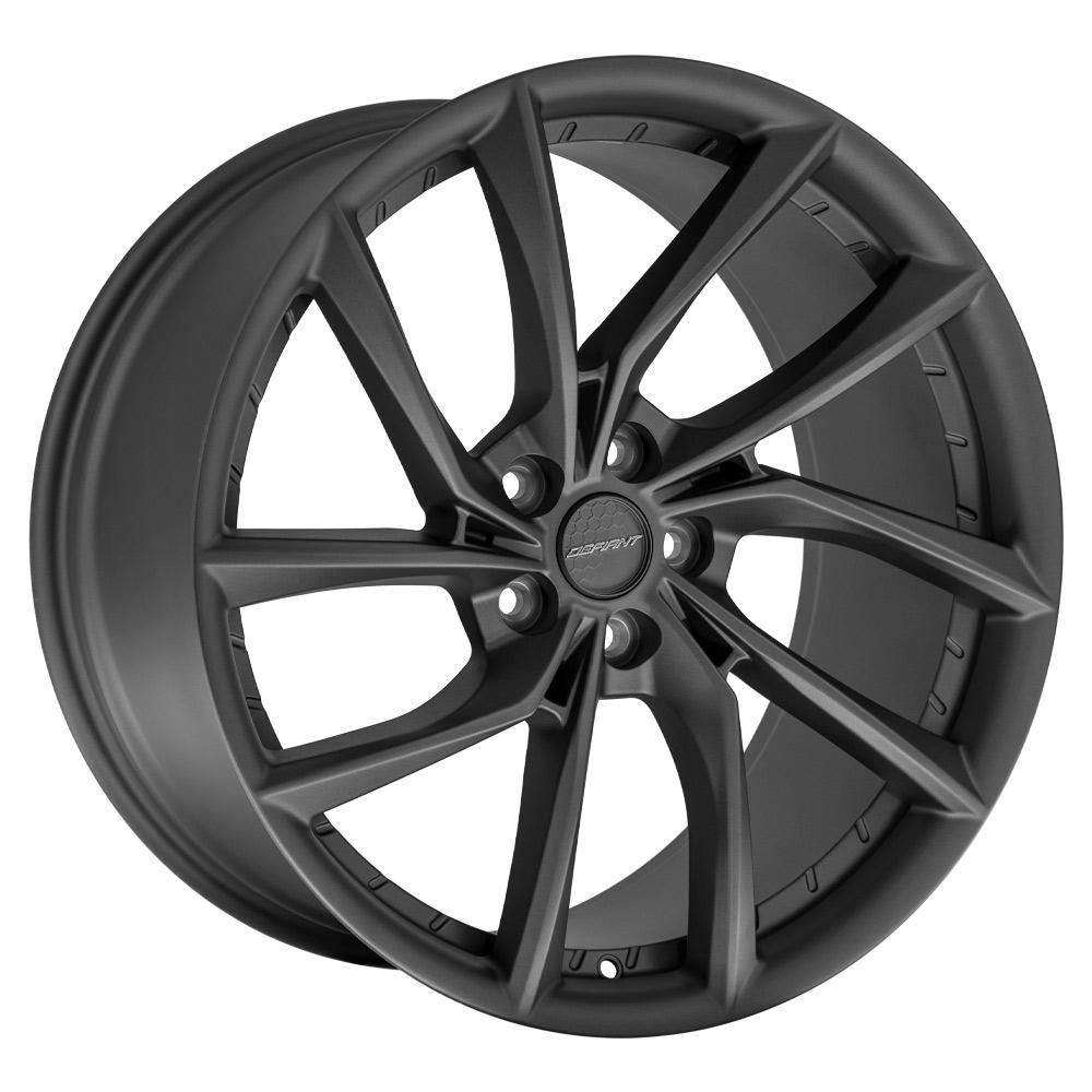 DF06 20x10 Dark Satin Charcoal WHEELS