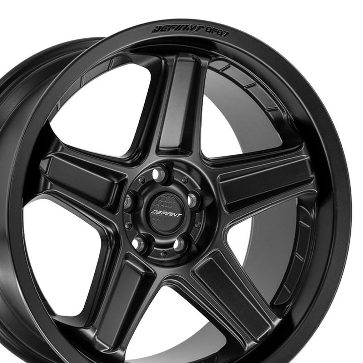 DF07 20x9.5 Satin Black WHEELS