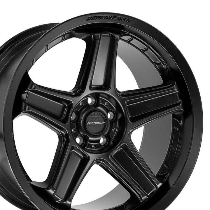 DF07 20x10.5 Satin Black WHEELS