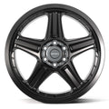 DF07 22x10 Satin Black WHEELS