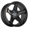 DF07 22x10 Satin Black WHEELS
