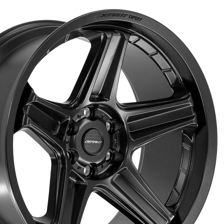 DF07 22x10 Satin Black WHEELS