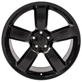 20" Replica DG04 fits Dodge Charger SRT Black