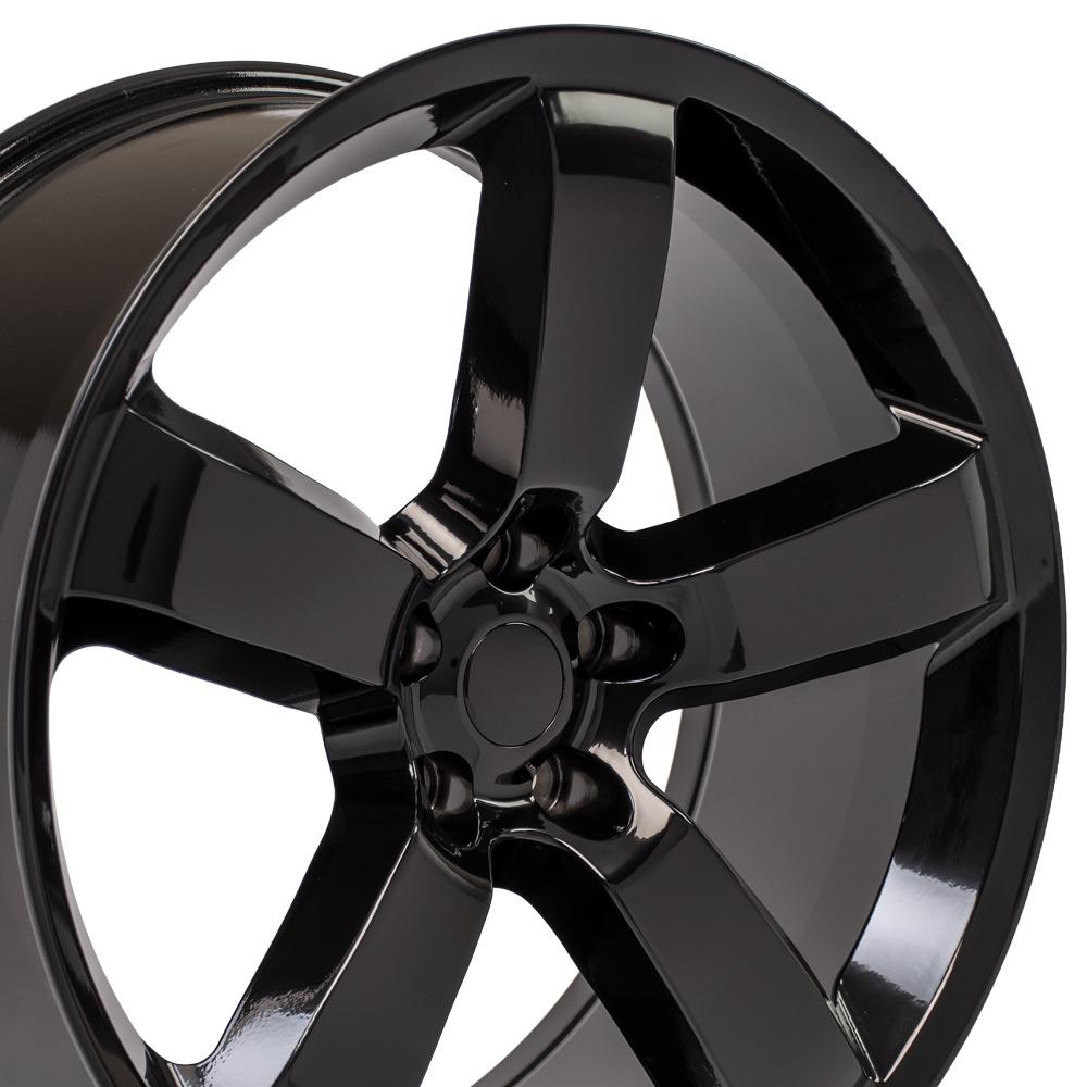 20" Replica DG04 fits Dodge Charger SRT Black
