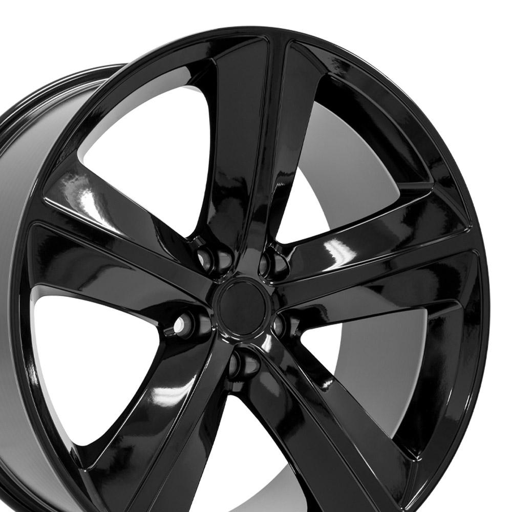 20" Replica DG05 fits Dodge Charger SRT Black