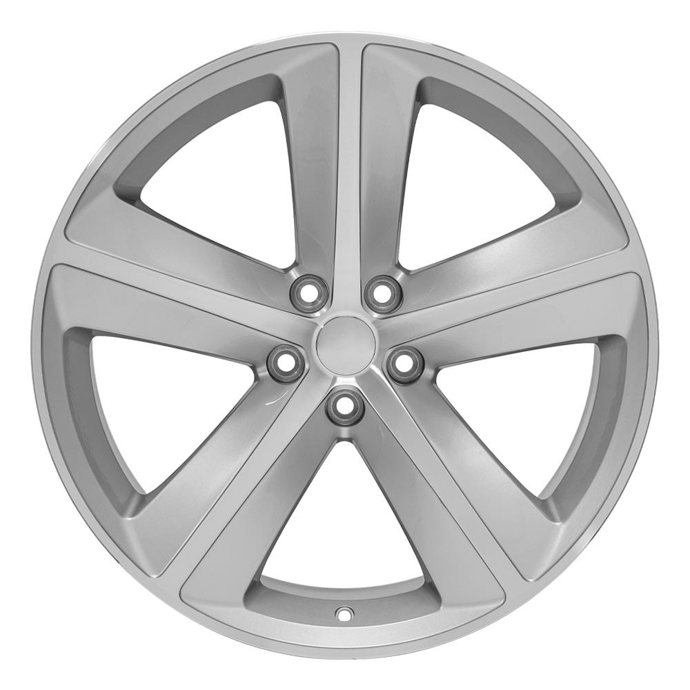 20" Replica DG05 fits Dodge Charger SRT Silver