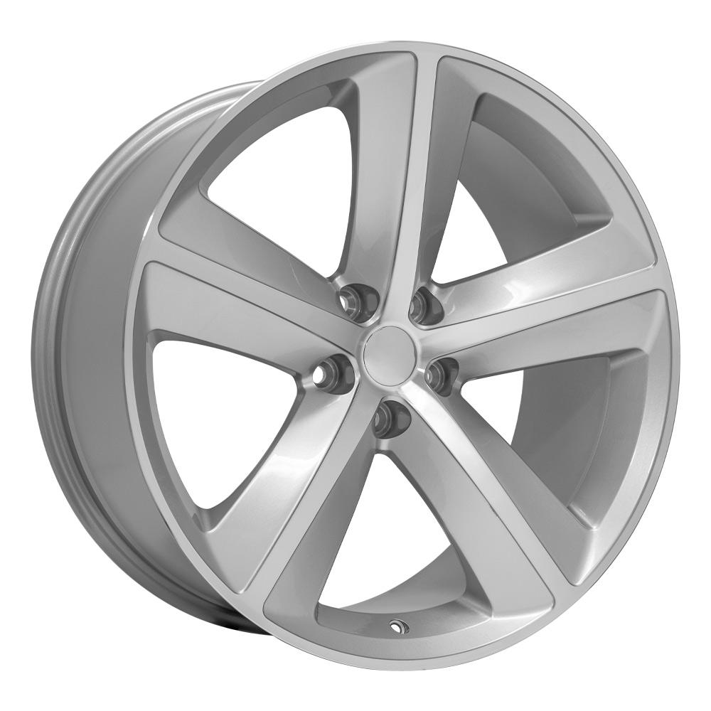 20" Replica DG05 fits Dodge Charger SRT Silver