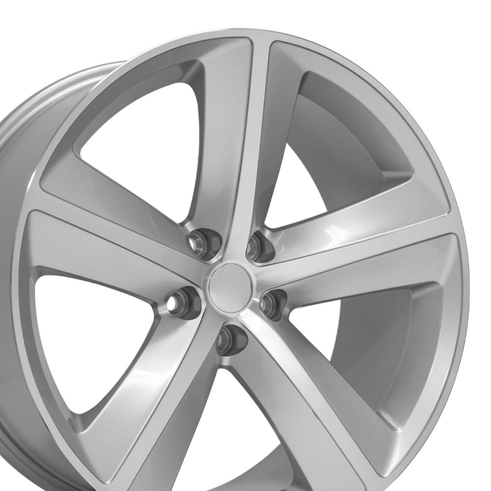 20" Replica DG05 fits Dodge Charger SRT Silver
