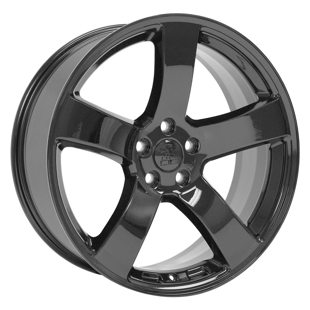 20" Replica DG12 fits Dodge Charger SRT Black