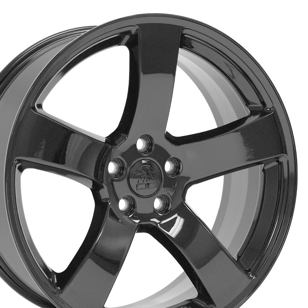 20" Replica DG12 fits Dodge Charger SRT Black