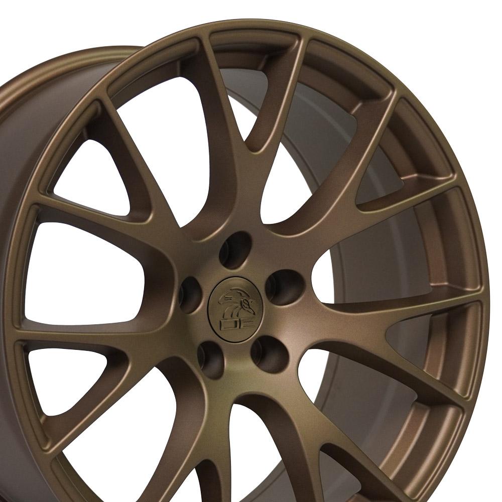 20" Replica DG15 fits Dodge Hellcat Bronze