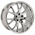 22" Replica DG69 fits Dodge RAM Hellcat Chrome