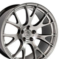 DG15 20x10 Hyper Black  WHEELS