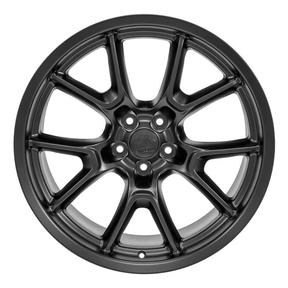 20" Replica DG21 fits Dodge Challenger Satin Black