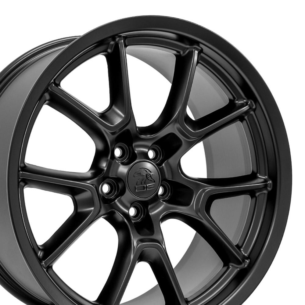 20" Replica DG21 fits Dodge Challenger Satin Black