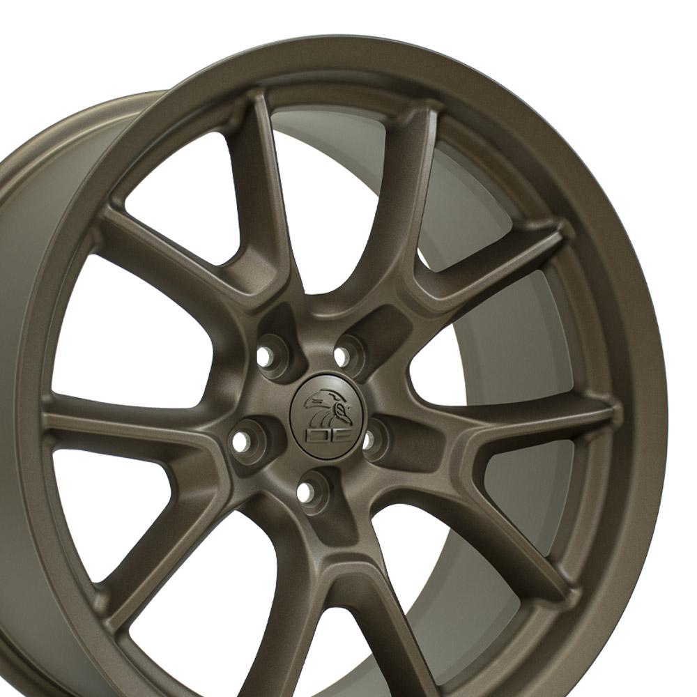 20" Replica DG21 fits Dodge Challenger Bronze