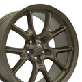 20" Replica DG21 fits Dodge Challenger Bronze
