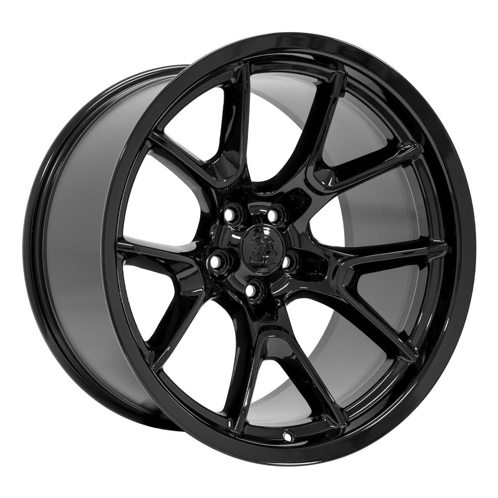 20" Replica DG21 fits Dodge Challenger Gloss Black