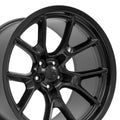 20" Replica DG21 fits Dodge Challenger Satin Black