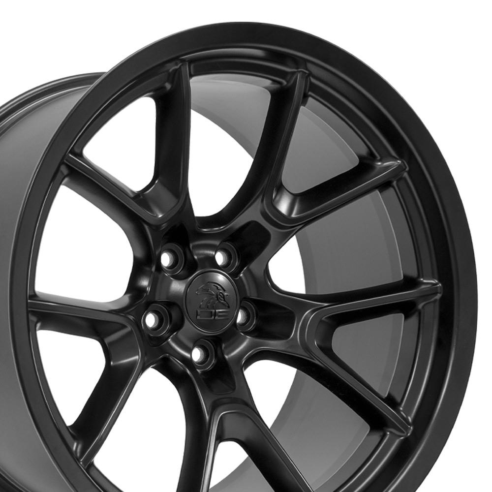 20" Replica DG21 fits Dodge Challenger Satin Black