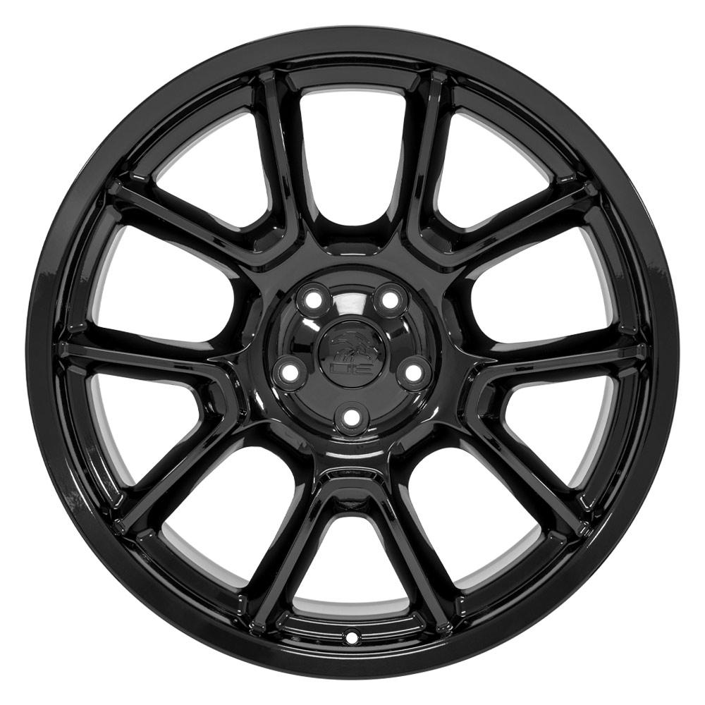 22" Replica Wheel fits Ram 1500 - DG21 Black