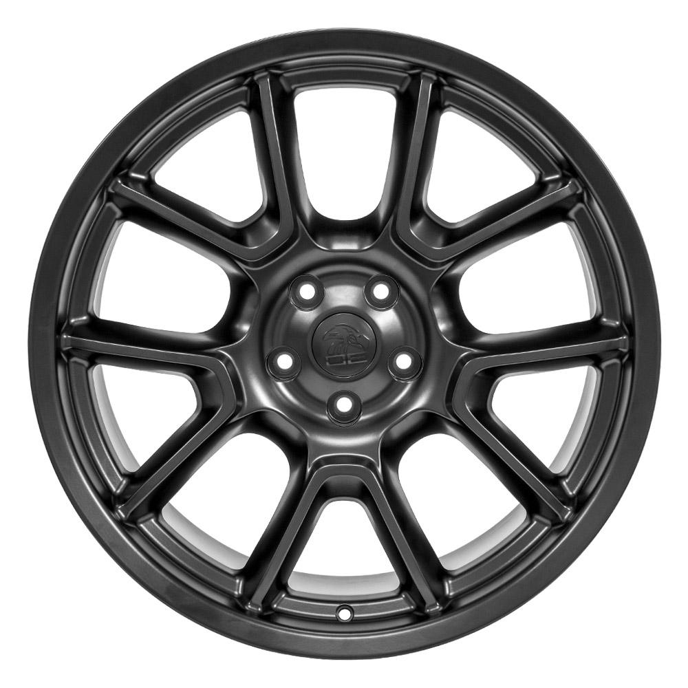 22" Replica Wheel fits Jeep Grand Cherokee - DG21 Satin Black