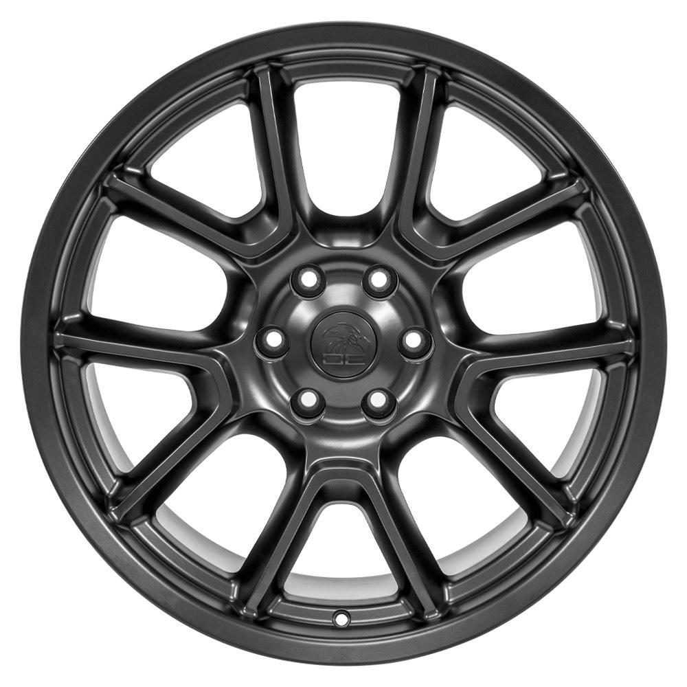 22" Replica Wheel fits Ram 1500 - DG21 Satin Black
