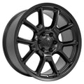 22" Replica Wheel fits Ram 1500 - DG21 Satin Black