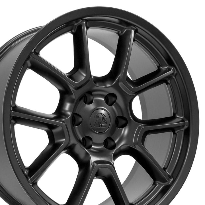 22" Replica Wheel fits Ram 1500 - DG21 Satin Black