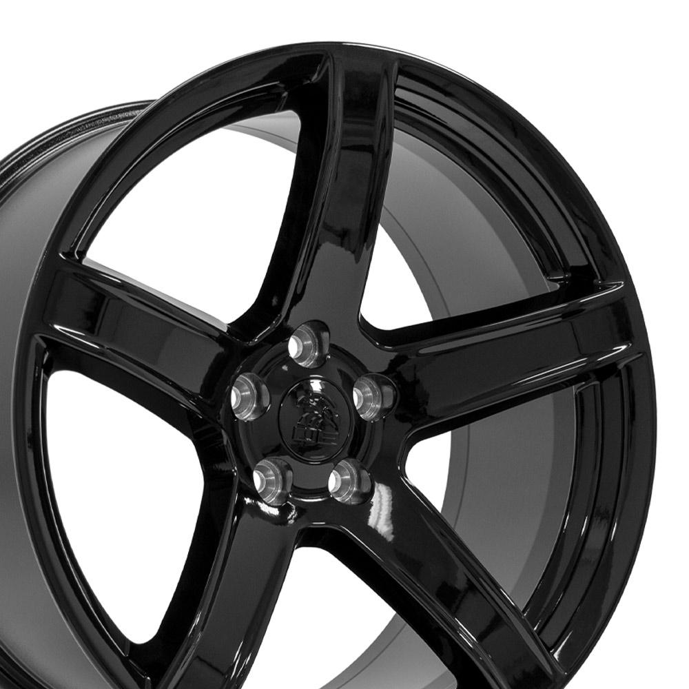 20" Replica DG22 fits Dodge Challenger Gloss Black
