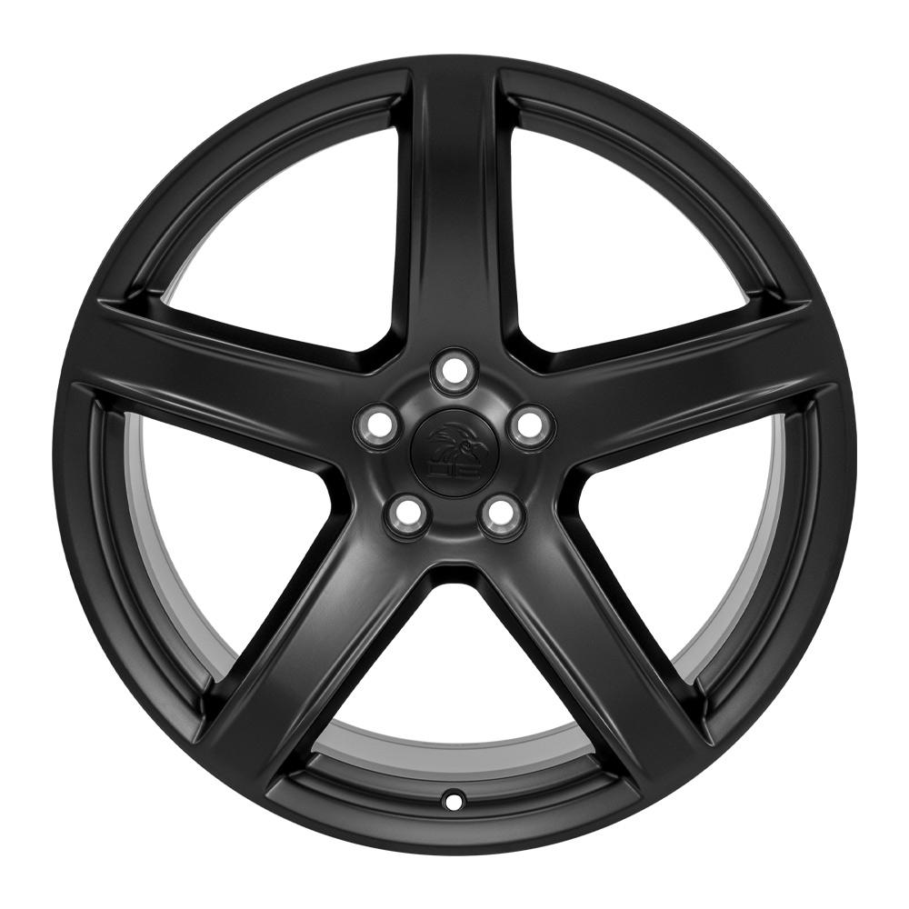 20" Replica DG22 fits Dodge Challenger Satin Black