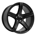 20" Replica DG22 fits Dodge Challenger Satin Black