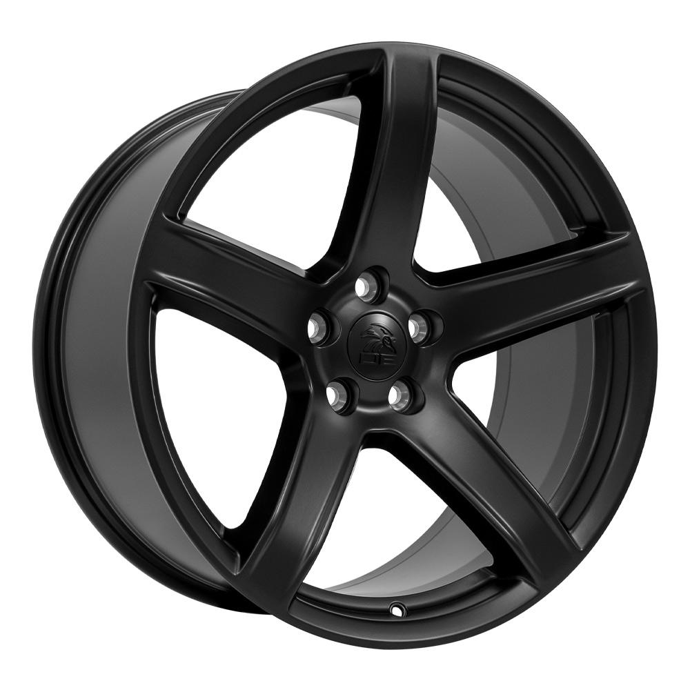 20" Replica DG22 fits Dodge Challenger Satin Black